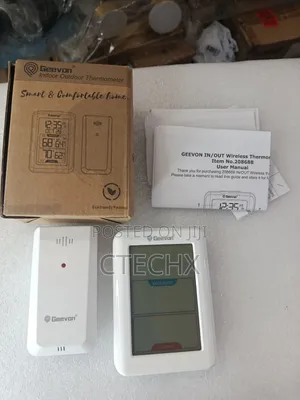 Indoor Outdoor Wireless Digital Thermometer 200ft/60m Range