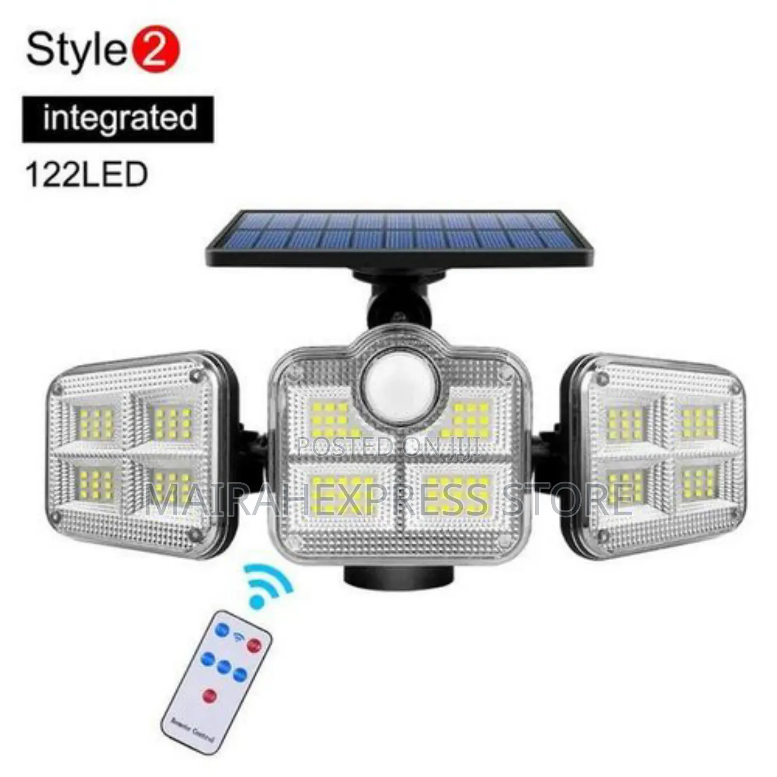Solar Light 3 Head Led Solar Security Light Motion Sensor