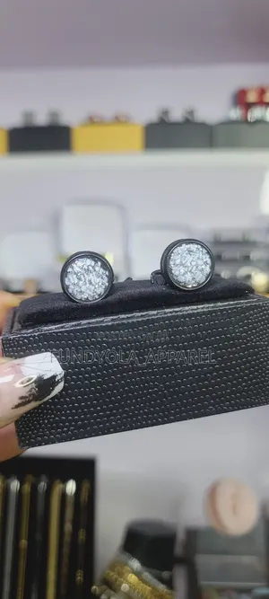 Black Shine Mix Cufflinks