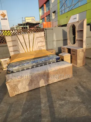 Luxury 6by6 Bed Set With Other Accessories