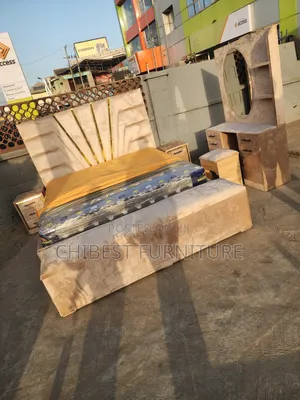 5ft Tall Bed Stand With Footrest, Dresser and Side Tables