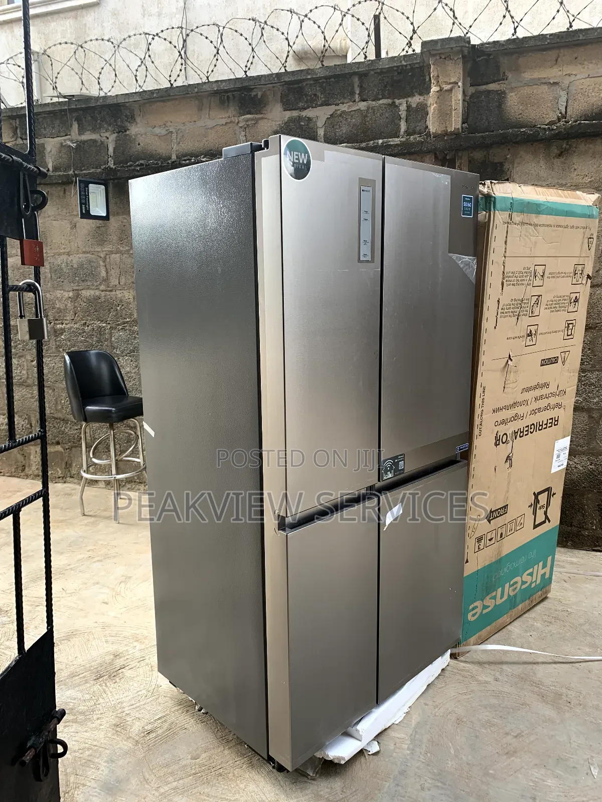 Energy Sufficient, High Capacity: Hisense 87ws 634l Fridge