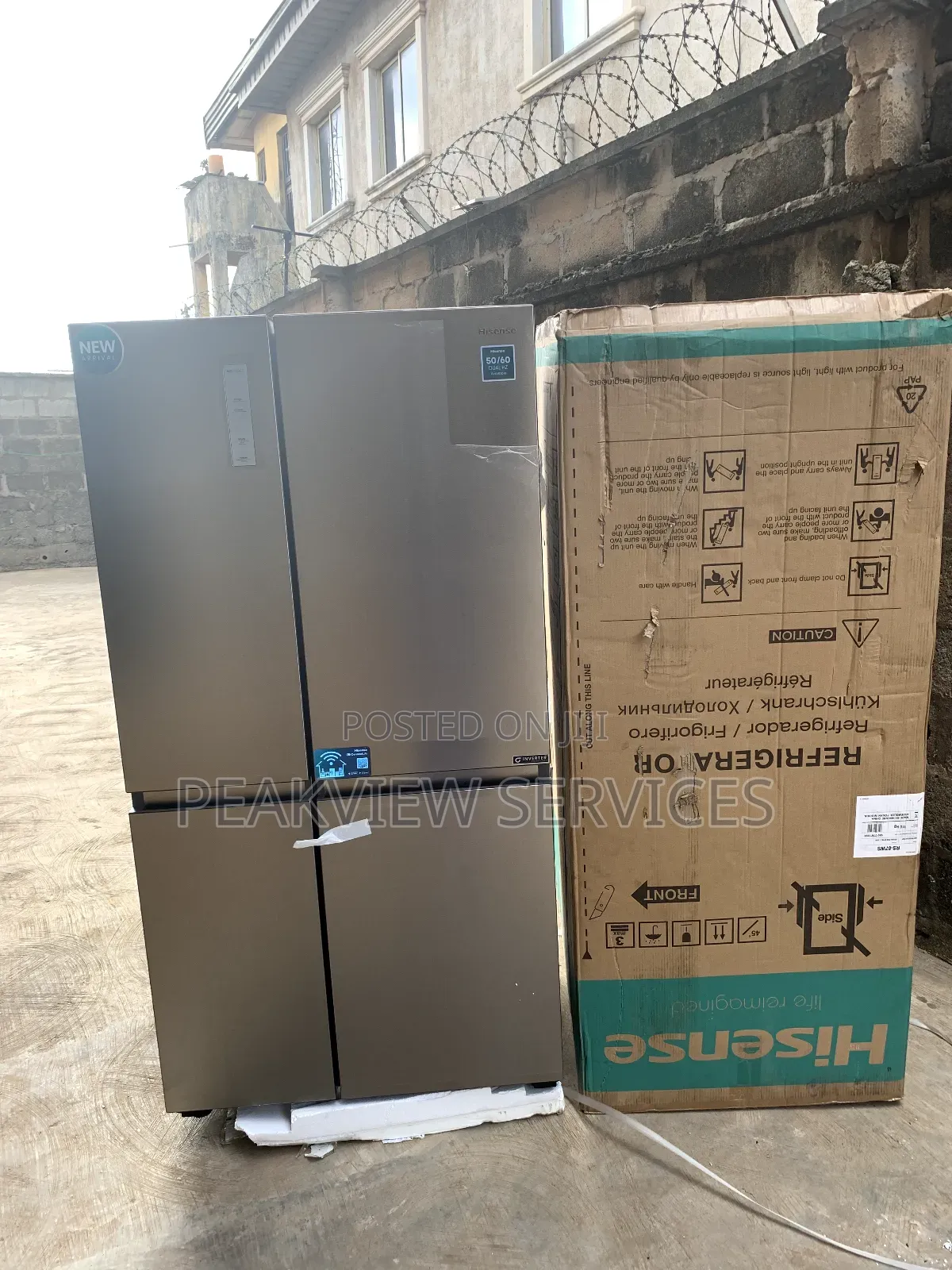 Maximum Space Hisense 87ws 634l Refrigerator