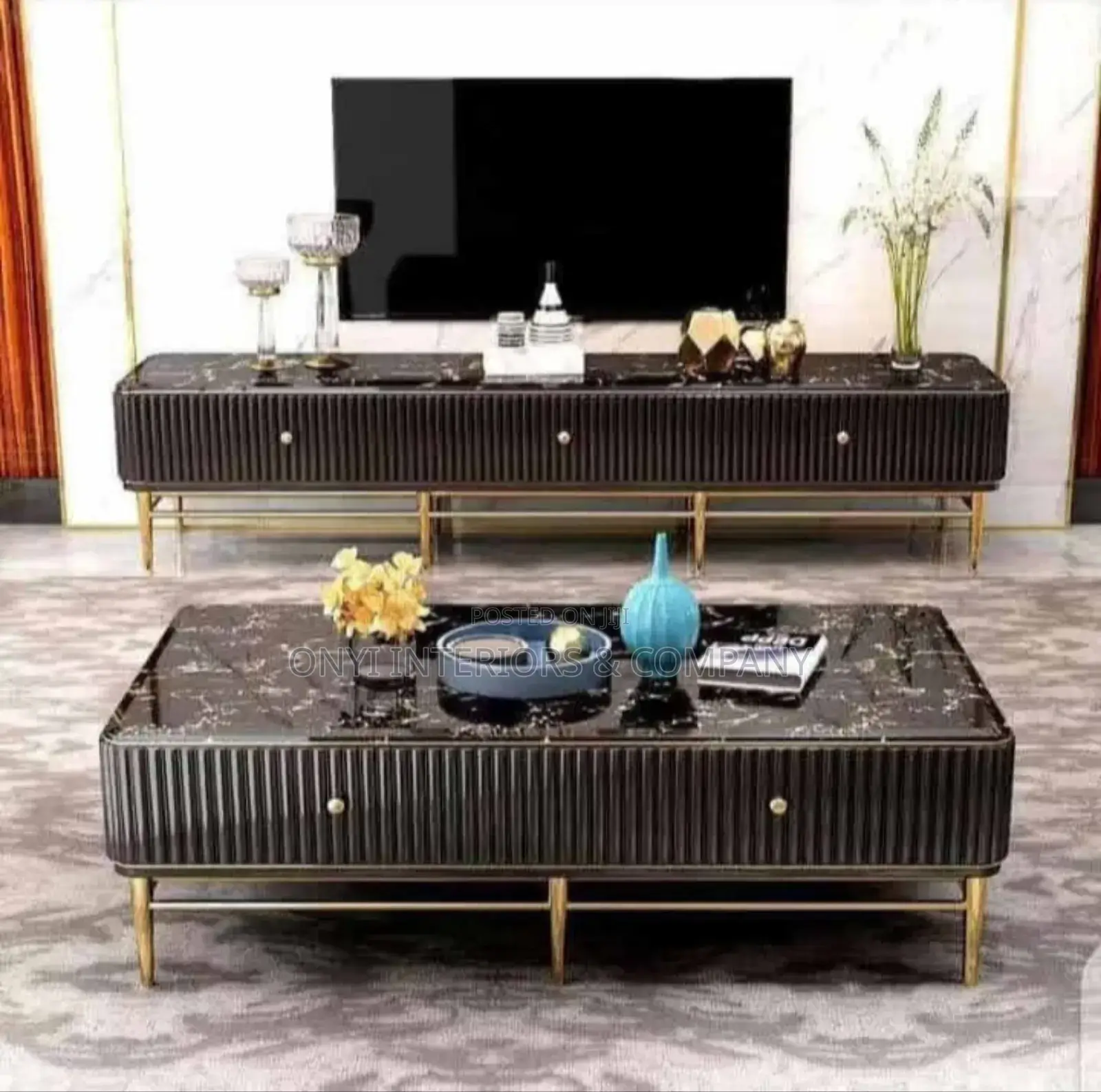 Center Table and Tv Console