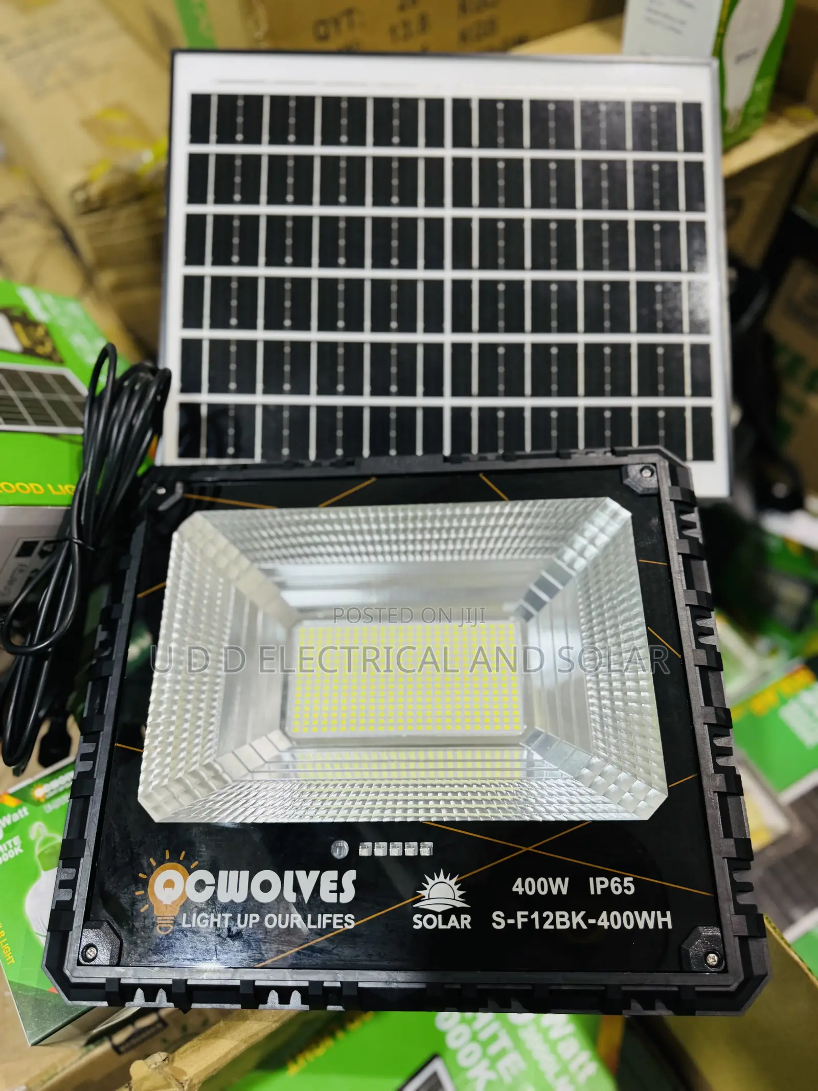 400watts Solar Flood Light Very Bright and Quality