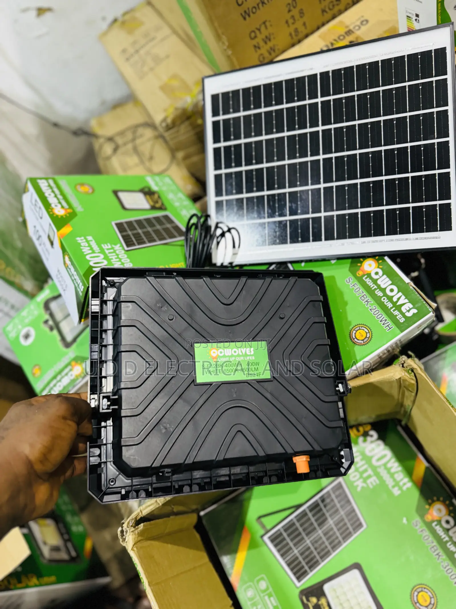 400watts Solar Flood Light Very Bright and Quality