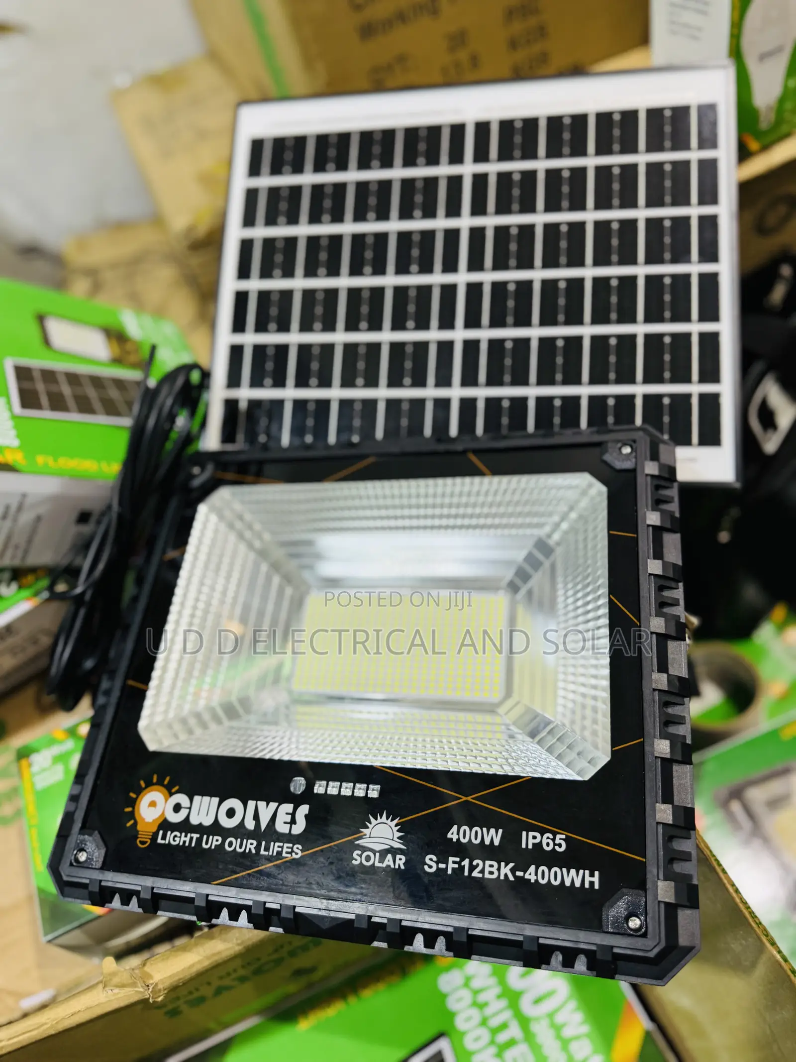 400watts Solar Flood Light Very Bright and Quality