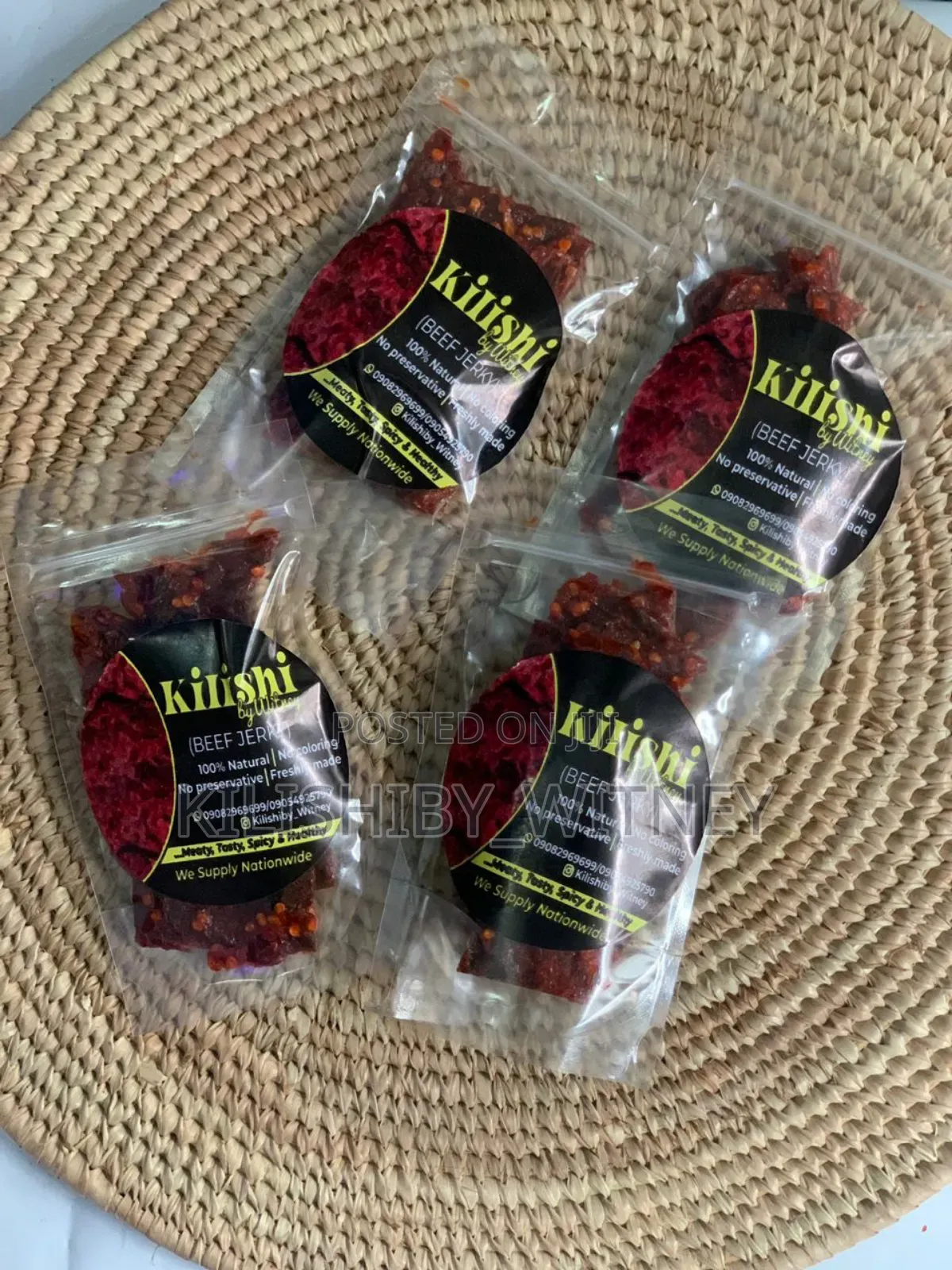 Spicy Kilishi(Beef Jerky)