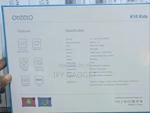 New Oteeto TAB 10 Kids 256 GB Blue