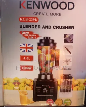 New Improved 2-in-1 4.0l 10000w Kenwood and Crusher KCB-