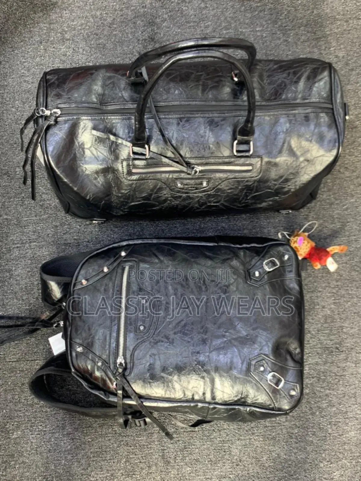 Raw Leather Quality Bag Combo