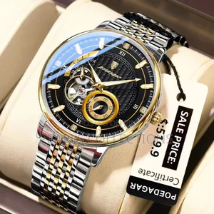 Poedagar Automatic Chain Wristwatch