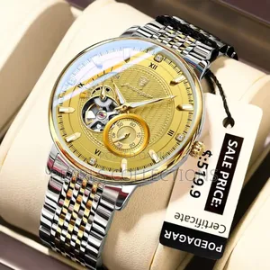 Poedagar Automatic Chain Wristwatch