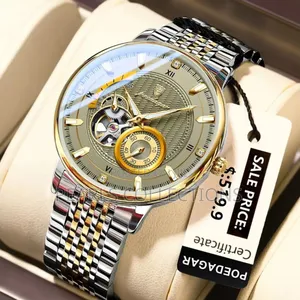 Poedagar Automatic Chain Wristwatch