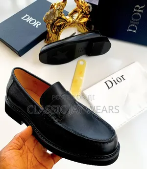 Plain Leather Shoe Available