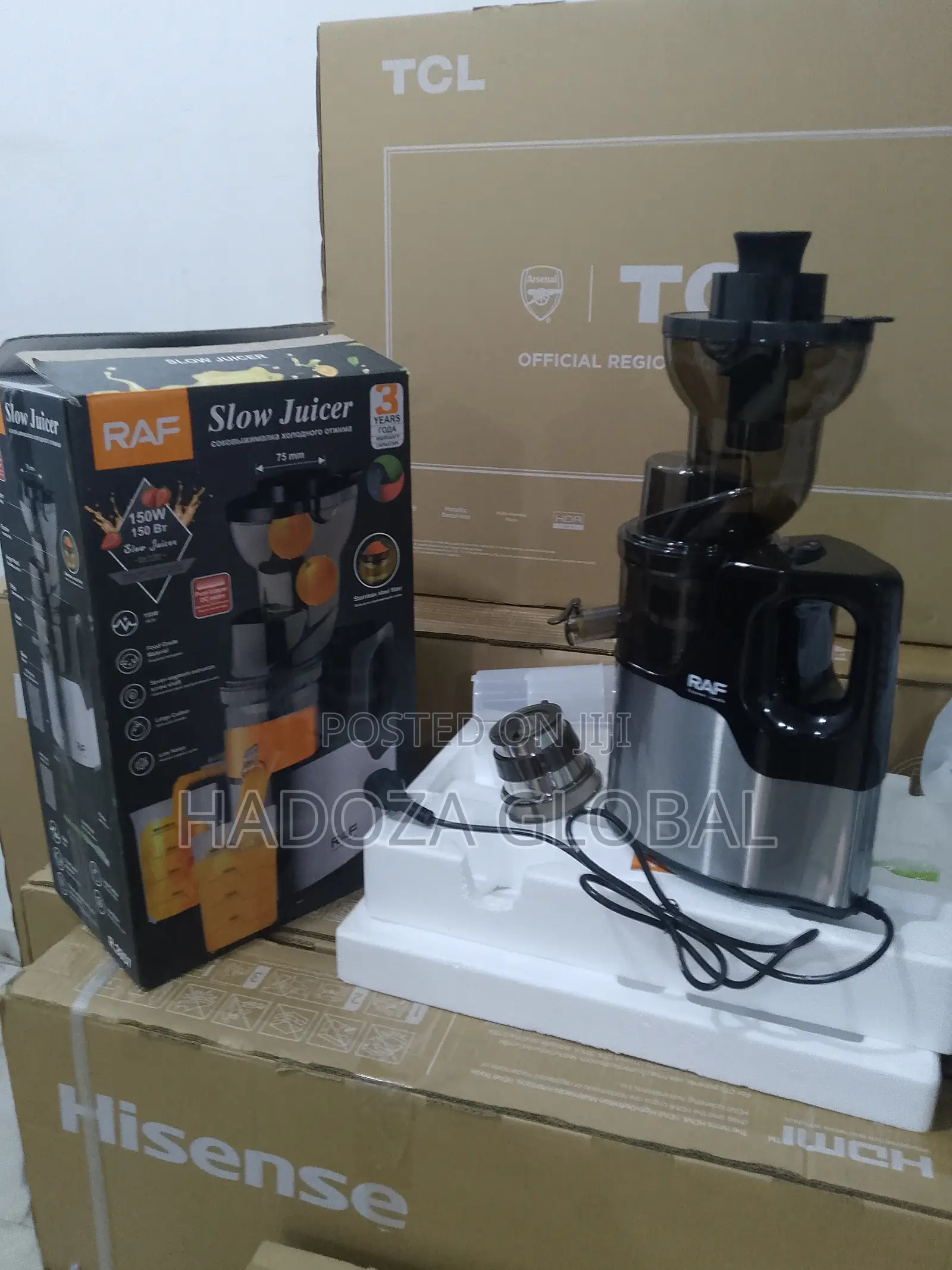 150 W Raf Slow Juicer For Home Use