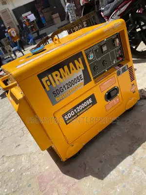 《》(10.5kva]Firman Diesel Soundproof Gen 100%Copper Coil