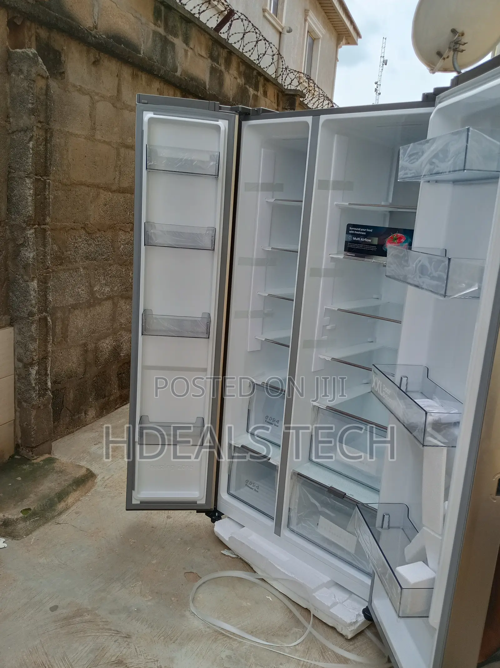 634l Hisense Fridge With Fast Cooling No Frost Technology