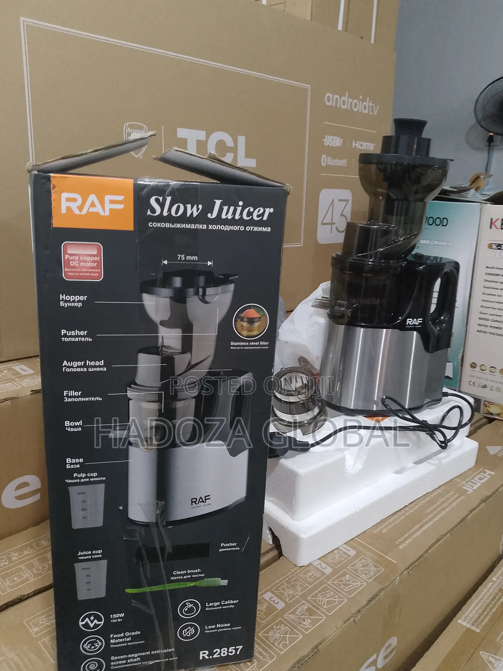 Raf Slow Juicer With Reverse Function