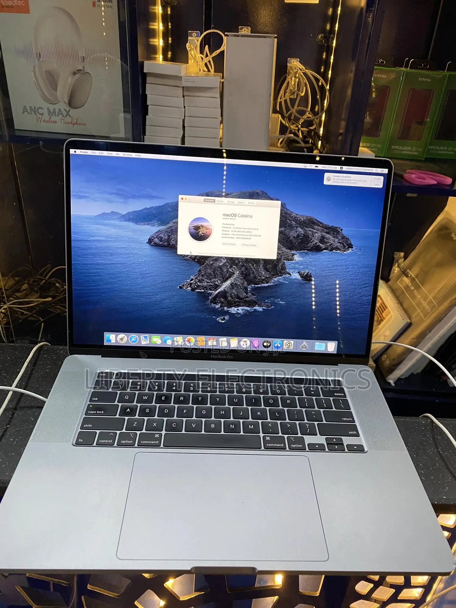 Laptop Apple MacBook Pro 2019 32GB Intel Core I9 SSD 1T