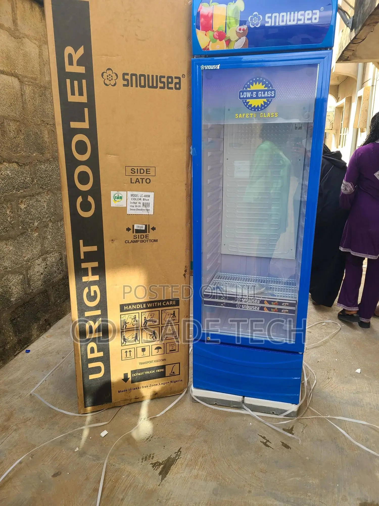 Snowsea Lc400w 400l for Cold Storage