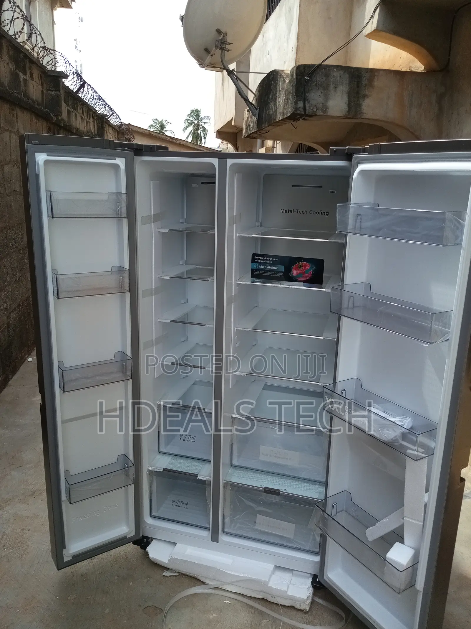 Hisense Rs-87ws With Super Cool and Super Freeze Modes –634l