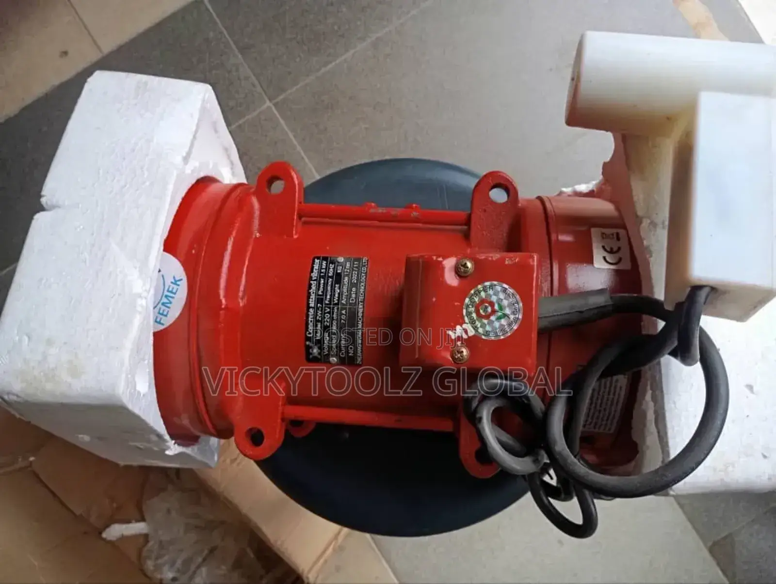 Concrete Attached Vibrator