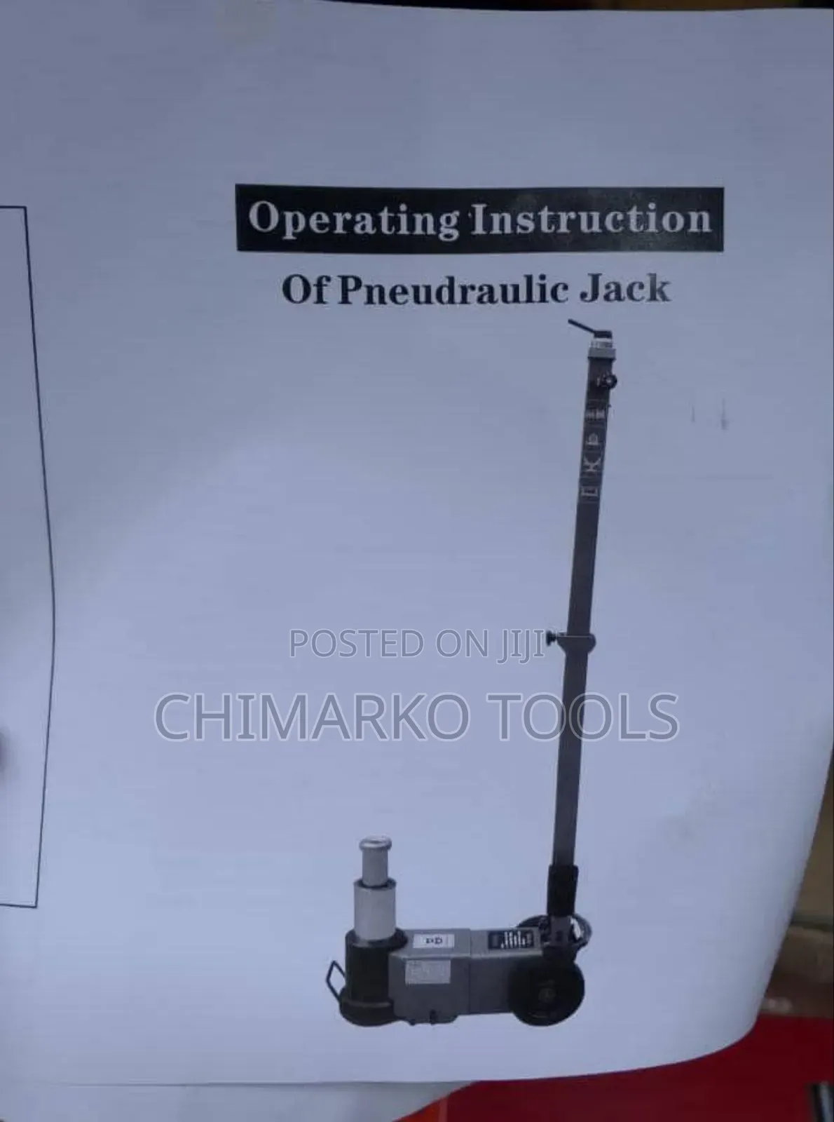 Pneumatic Floor Jack 50tons