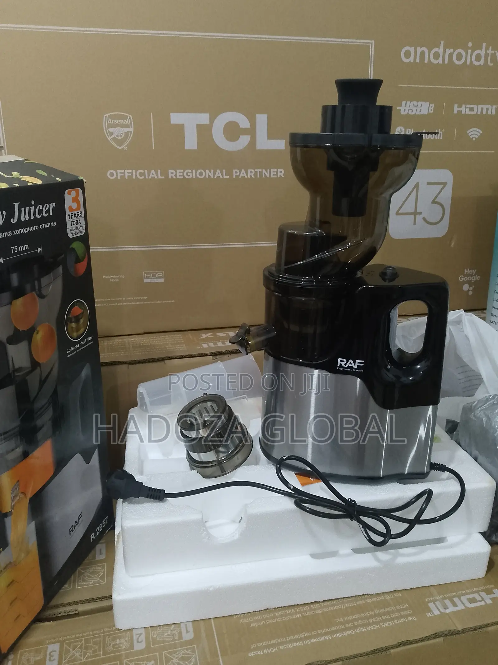 Cold Press Juicing Machine - Raf Slow Juicer
