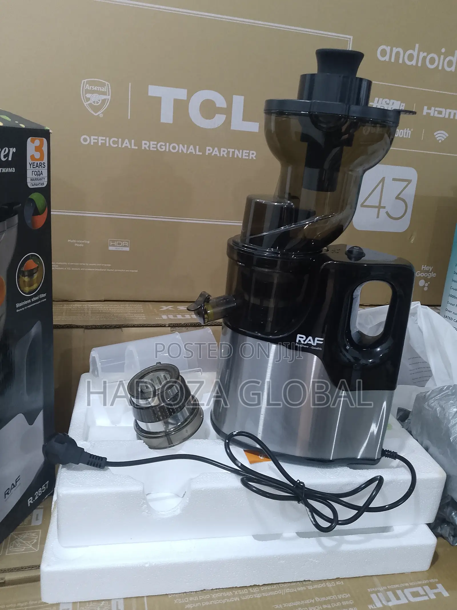 Slow Juicer Machine - Raf - Low Noise Juicer