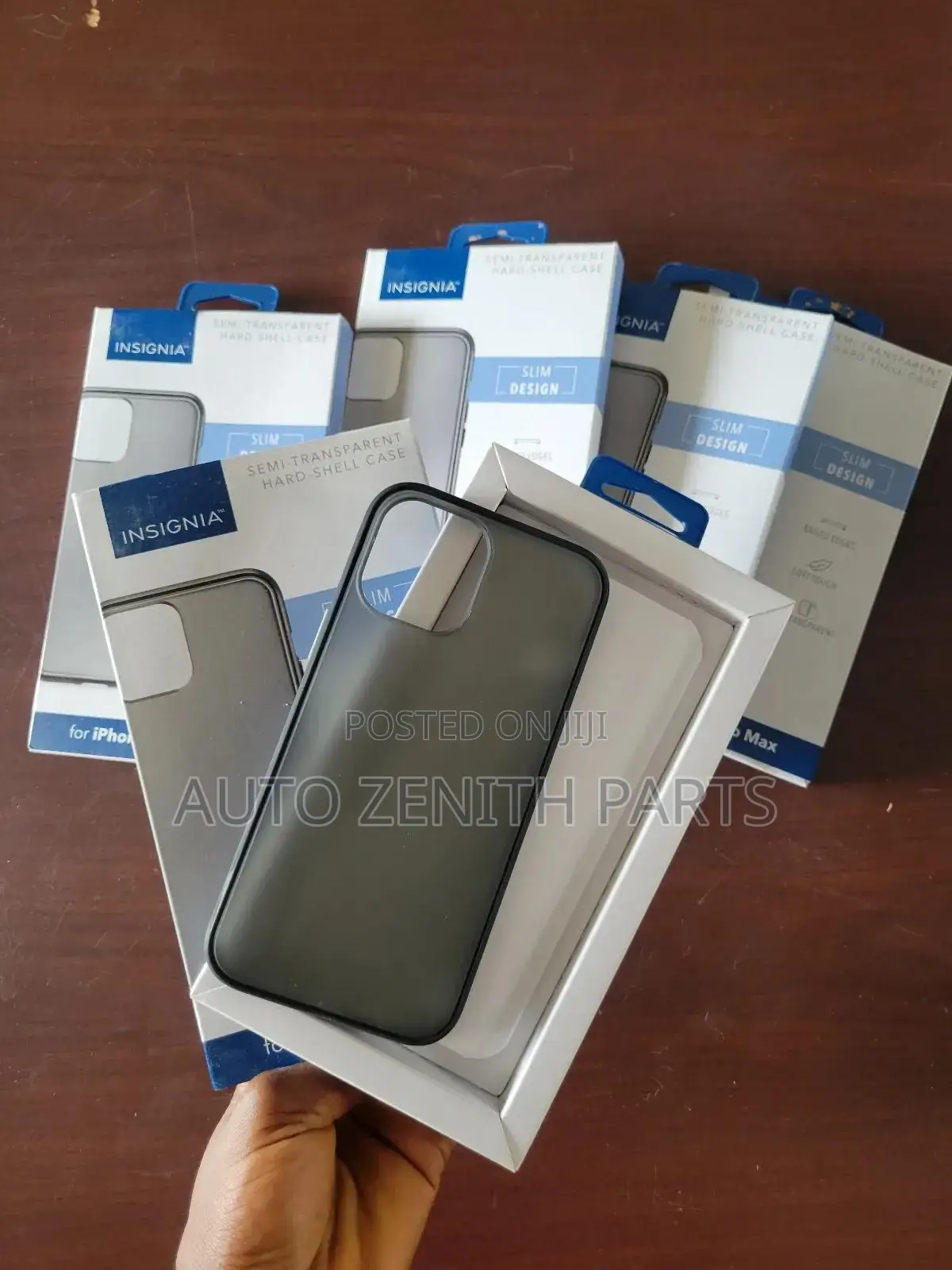 Insignia Hard Shell Gray iPhone Case for 12 Pro Max