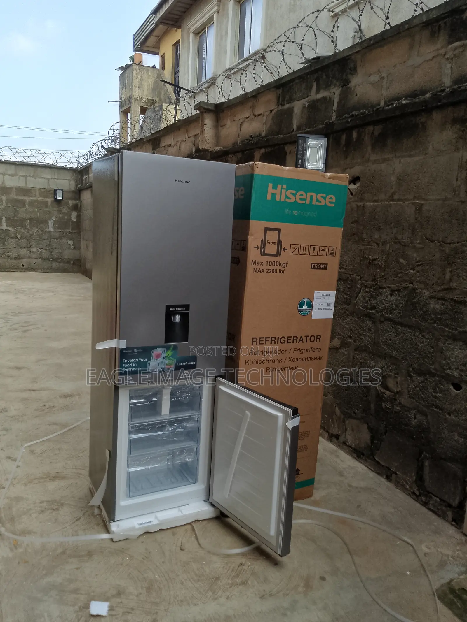 Smooth Running Hisense 35dcb-Rd Refrigerator-No Noise