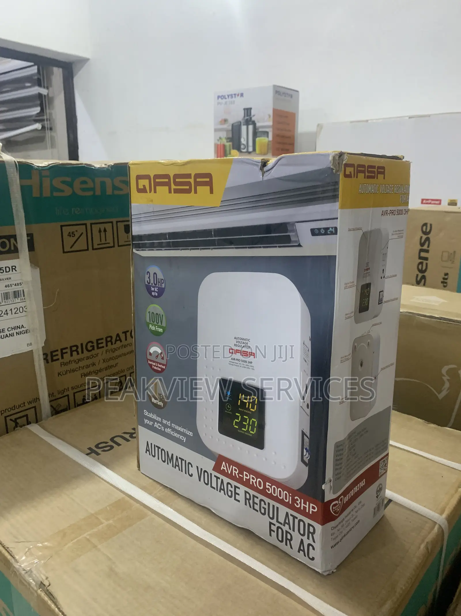 Qasa Premium 5000w Stabilizer-Intelligent Power Solution