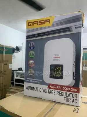 Qasa 5000w Stabilizer- Wall Mounted With Delay Function
