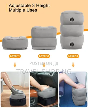 Inflatable Travel Foot Rest