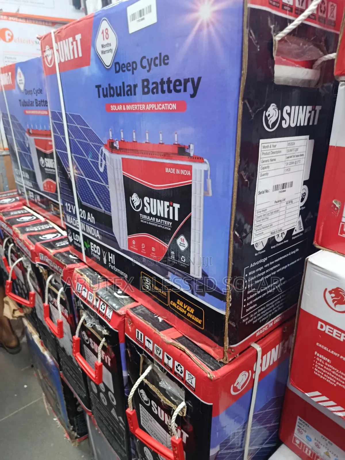 220ah Tubular Battery