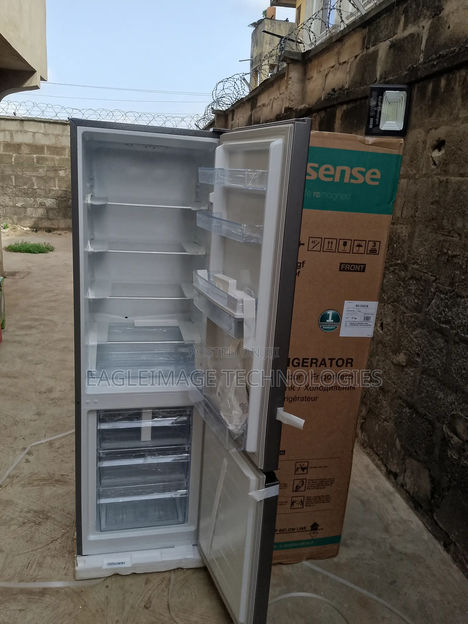 Efficient Cooling Hisense 35dcb-Rd Refrigerator-Fast Quiet