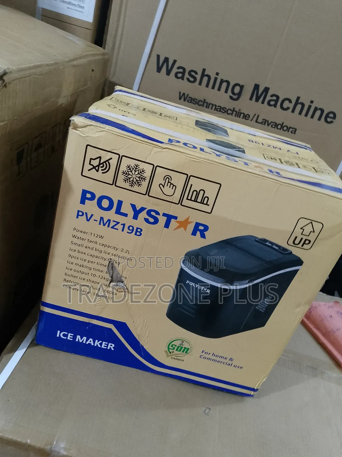 Polystar Ice Maker With Selection Capacity