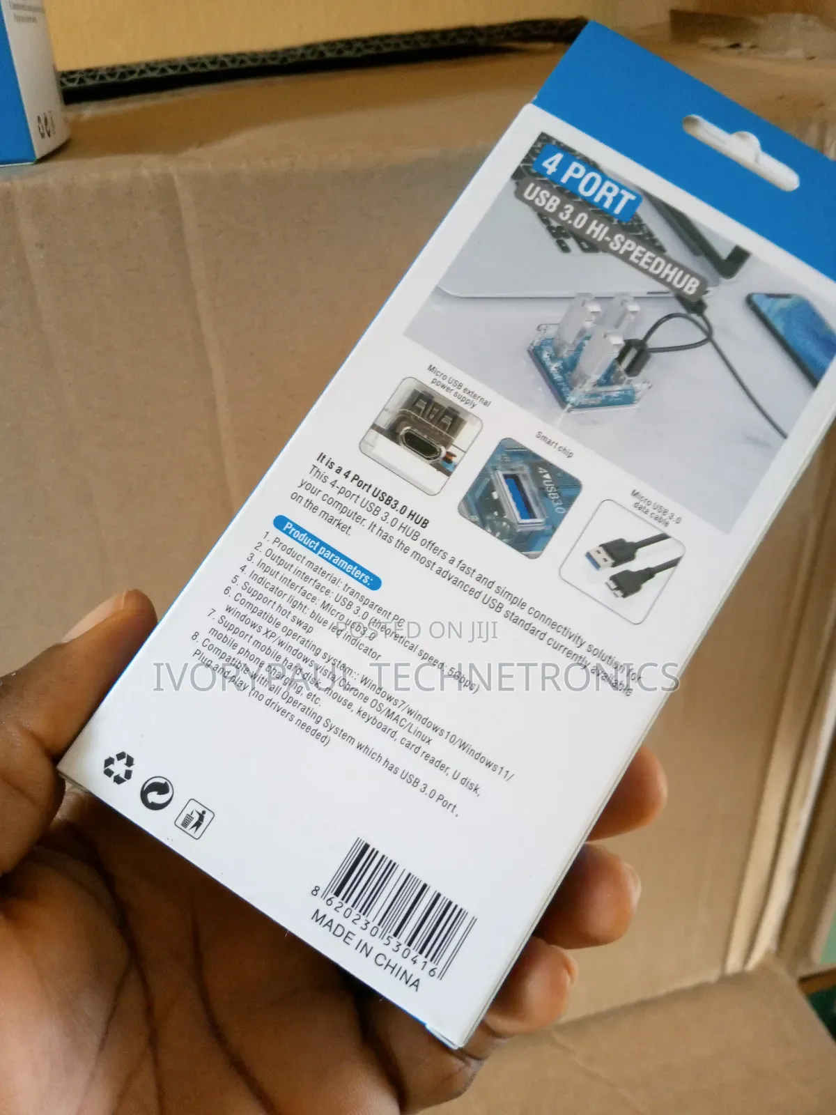 4-Port Usb Transparent Hub