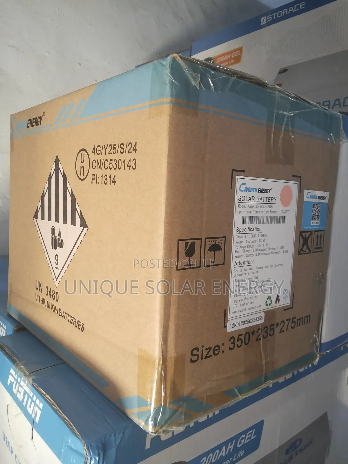 100ah C Worth Lithium Battery