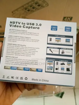HDTV to Usb 3.0 Video Capture Card.