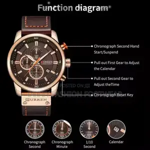 Curren Leather Watch