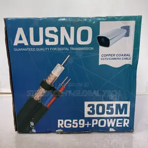 Ausno 305meters Rg59 Cable With Power