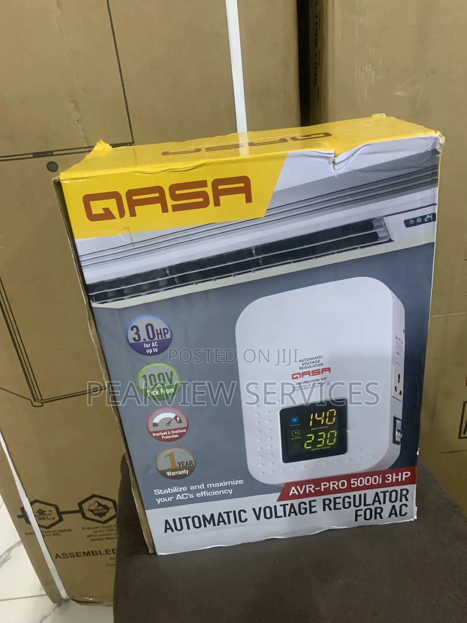 Qasa Wall Mounted 5000w- High Efficiency Fast Response