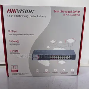 Hikvision 16port Smart Managed Poe Switch