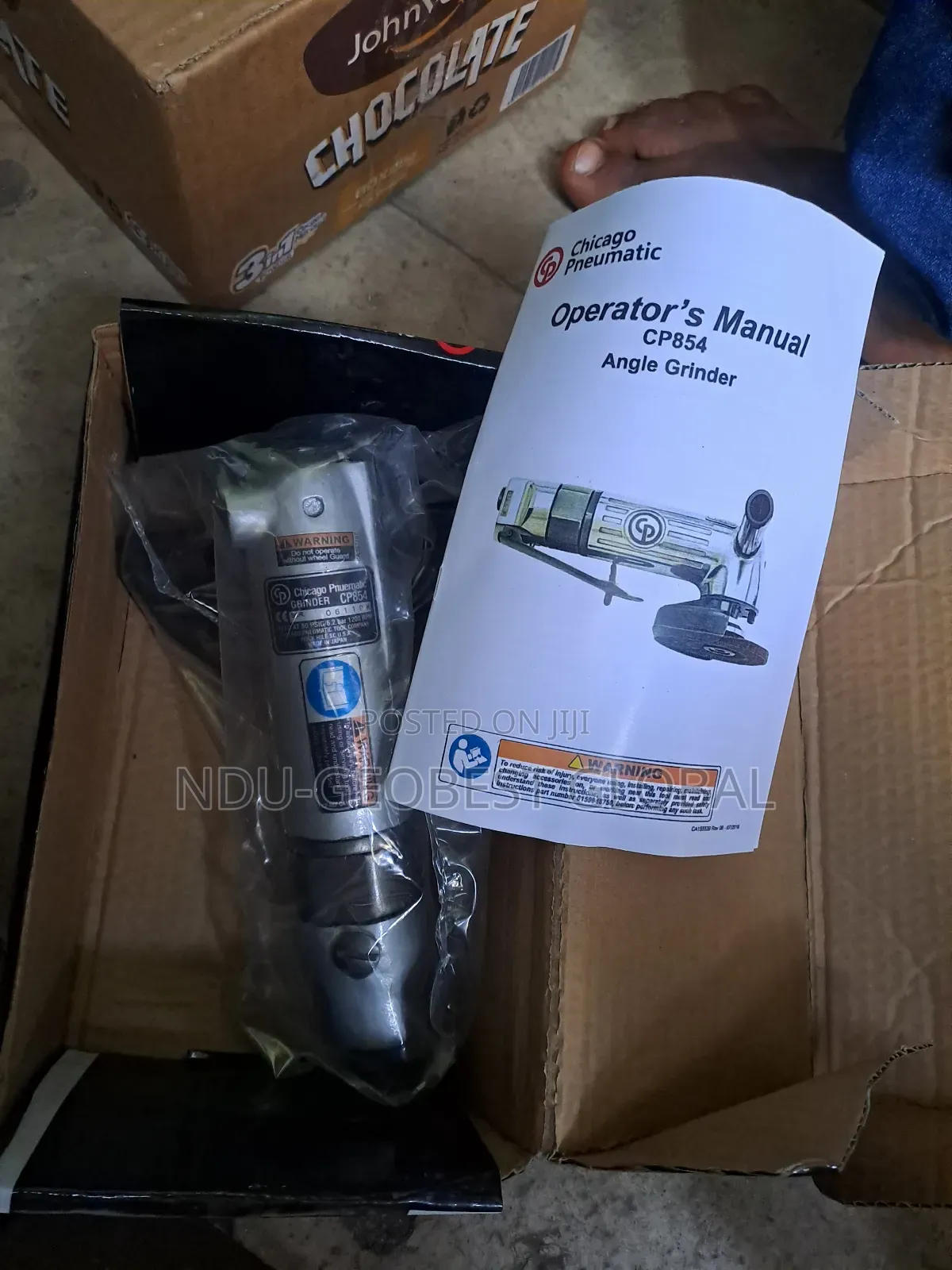 Chicago Pneumatic Angle Grinder (Cp854)