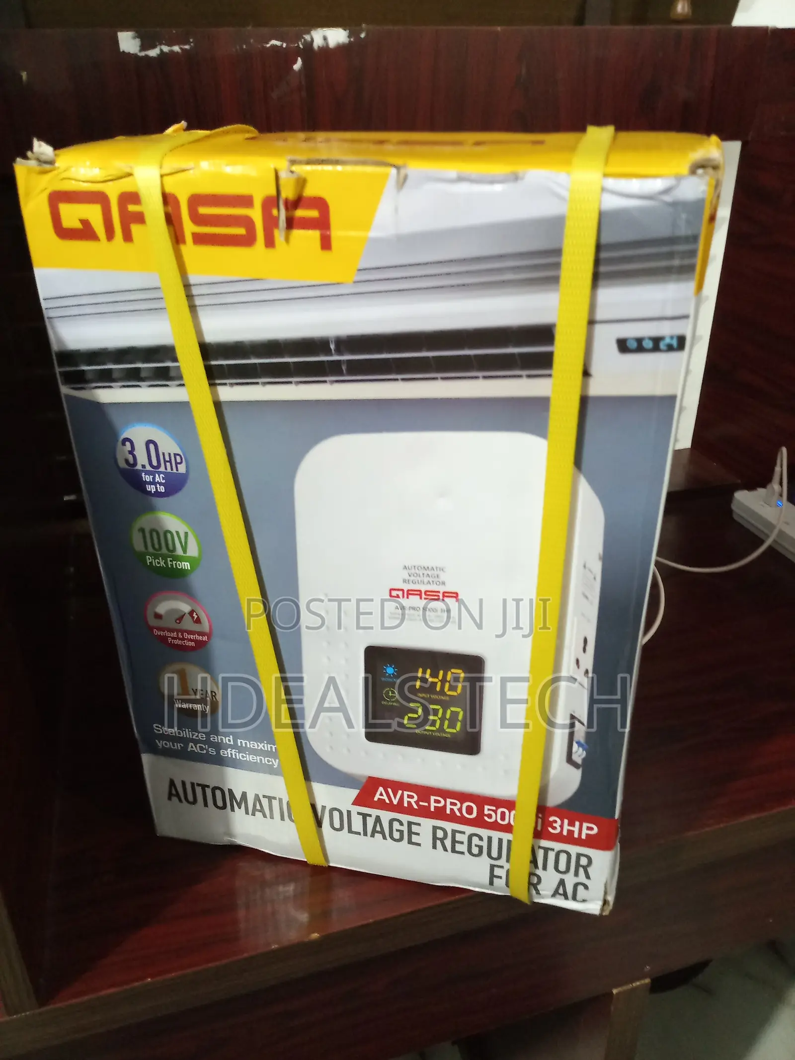 Qasa Avr-Pro 5000 – Wall Mounted 3hp Voltage Protector