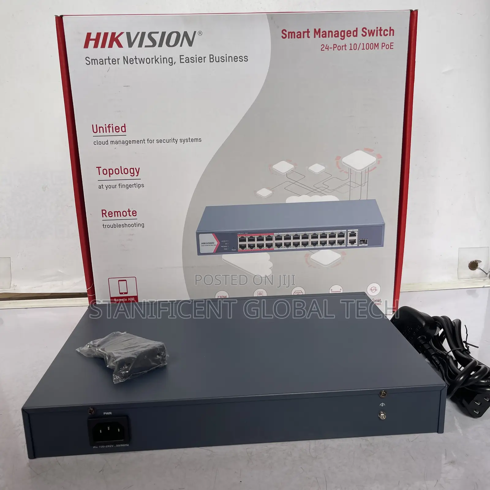 Hikvision 24port Smart Managed Poe Switch