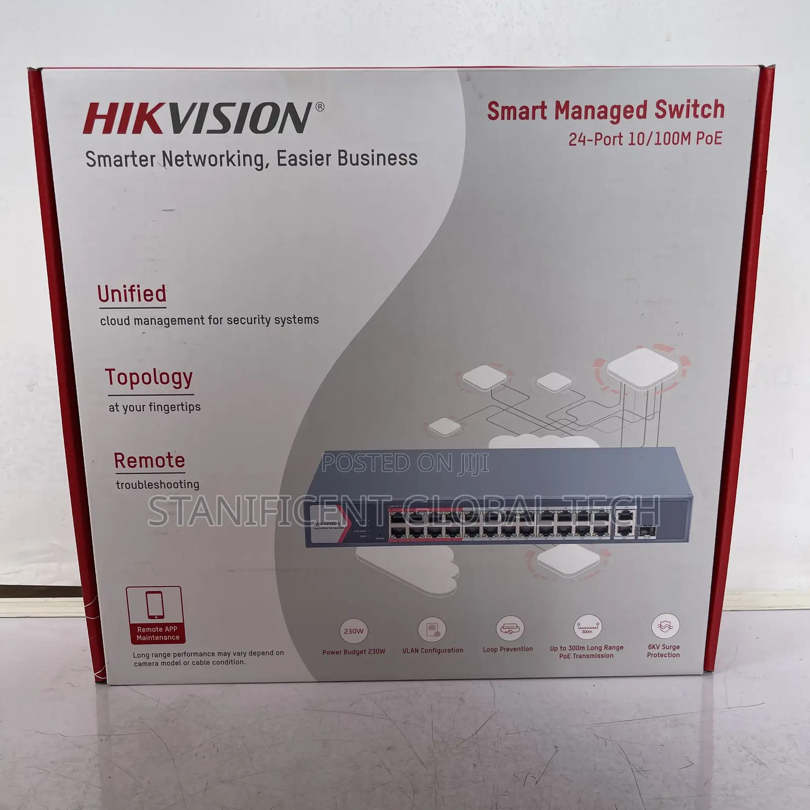 Hikvision 24port Smart Managed Poe Switch