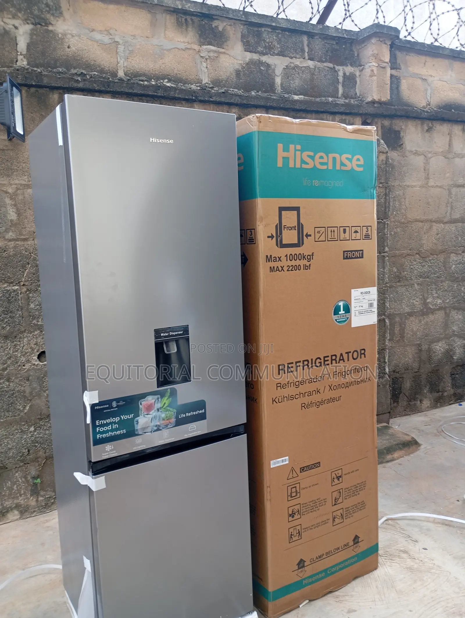 Hisense 264l Refrigerator With R600a Refrigerant